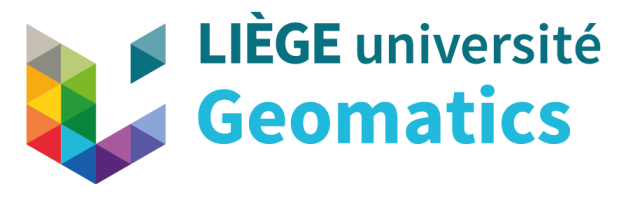 Liège université Geomatics