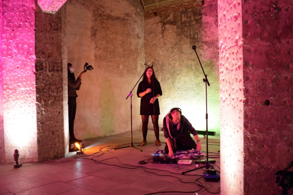 CSBF 20 behind the scenes. Filming and recording VĀC. Photo Coudenberg Palace